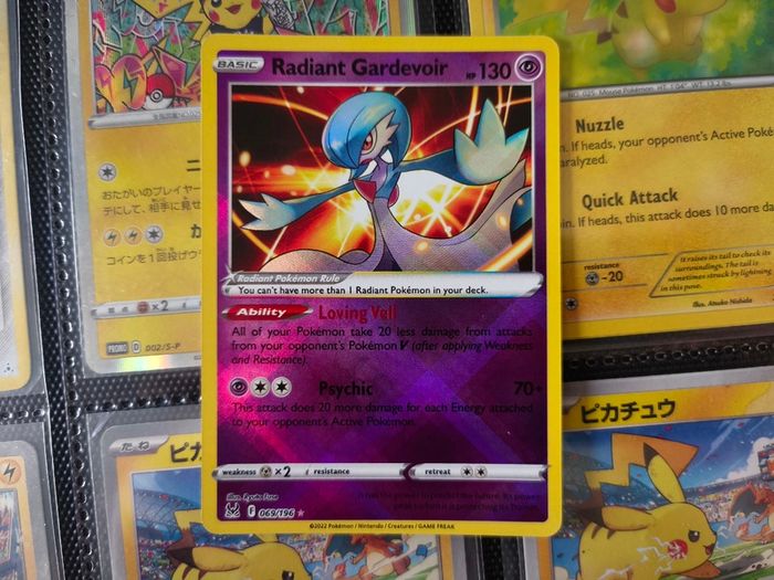 Radiant Gardevoir ! Ultra Rare ! from Lost Origin Set ! 2022 ! Pokemon Card !