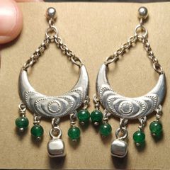 Sterling Silver Earrings and Natural Stones