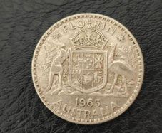 Australia silver Florin
