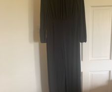 DKNY black jumpsuit in excellent condition size 12