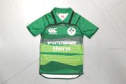 FREE POST Kids Ireland (10 Years) Rugby Sevens Jersey Shirt Canterbury Green Irish Eire St Patricks Paddys Day Boys Girls Youths CHilds Childrens Kids