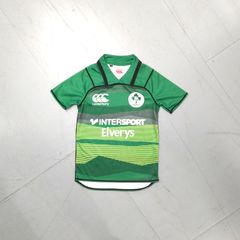 FREE POST Kids Ireland (10 Years) Rugby Sevens Jersey Shirt Canterbury Green Irish Eire St Patricks Paddys Day Boys Girls Youths CHilds Childrens Kids