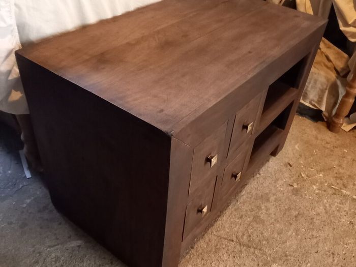 Wooden tv unit