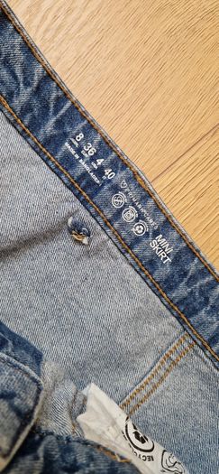 Denim Mini Skirt