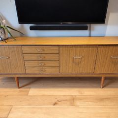 Vintage Mid Century Melamine Sideboard - Make an offer