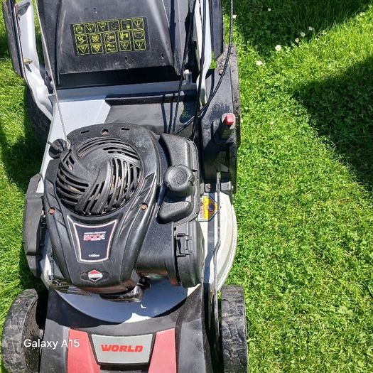self drive lawnmower