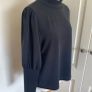 My Essential Wardrobe dressy black top size 12 Image 2