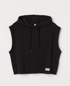 H&M sleeveless hoodie