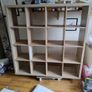 Ikea Kallax 4x4 Oak effect with x12 door inserts Image 3