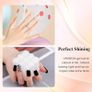 NEW SALE | Gel Nail Polish Kit with 36W U V Nail Lamp VANREESA 12 Autumn Colours Gel Nail Polish Set Manicure Image 3
