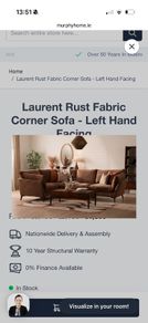 Murphy Home Corner Sofa - Laurent