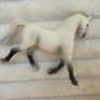 2013 Schleich White Arabian Mare approx 4" Horse Pink Braids D-73527 Used Please see pictures Image 6