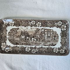 Printed Royal Tudor Ware Plate