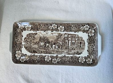Printed Royal Tudor Ware Plate