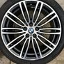 Genuine BMW Style 664M 19" Alloys & Tyres - Like New, Good Year Tyres Image 7