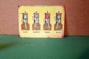 Petrol head classic car tin sign