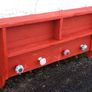 NEW: Rustic Cubby Box Shelf / Coat Rack Image 6