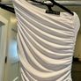 dress one shoulder white Image 2