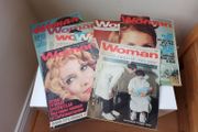 Vintage magazines, Woman, from 1962 to 1969