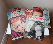 Vintage magazines, Woman, from 1962 to 1969
