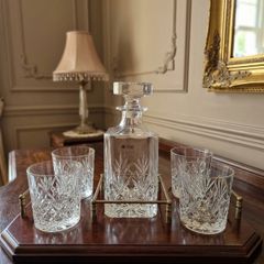 Galway Crystal Whiskey Decanter Set