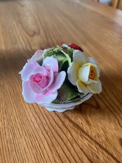 Antique Aynsley Flowers Miniature