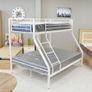 White Double Metal Bunk Bed FREE DELIVERY Image 2