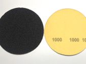 100PC 125mm Velcro Silicone Carbide Disc Pads 1000 GRIT + FREE BACKER