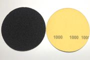 100PC 115mm Velcro Silicone Carbide Disc Pads 1000 GRIT FREE BACKER