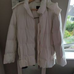 Ladies puffer coat.