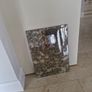Distressed Antique Mirror Glass Image 2
