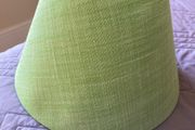 Bright green lampshade by Pooky