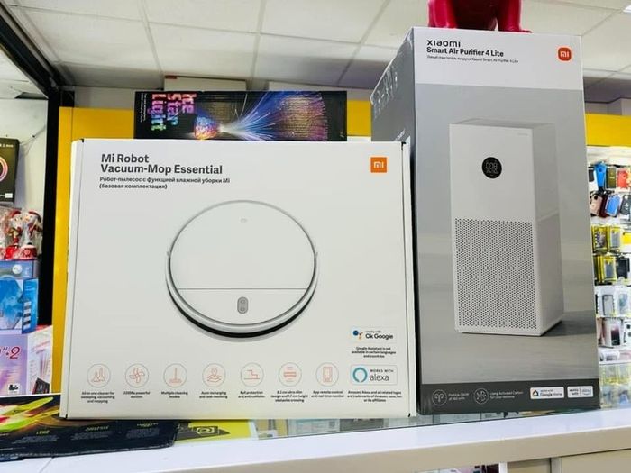 vacuum and air purifier