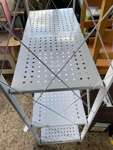 shelves shed rack storage metal case