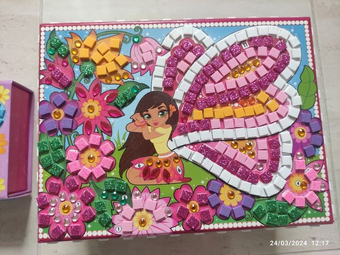 Orb Factory Sticky Mosaic Fairy Box