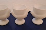 3 opaline egg cups France