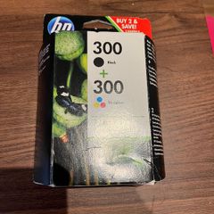 Hp 300 colour & Black ink cartridges