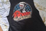 Bundle of David Bowie muscle tee snd stranger things Eddie Munson tshirts