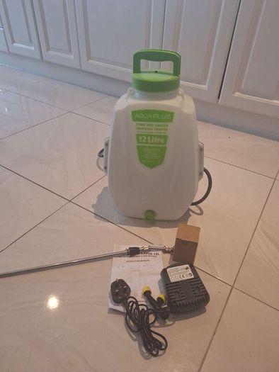 aqua plus rechargeable knapsack sprayer