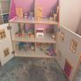 Large Wooden Dollhouse with Furniture & Accessories Image 8