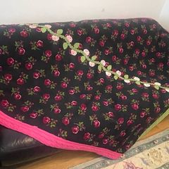 Handmade Double Layer Blanket Throw