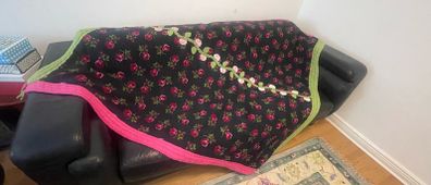 Handmade Double Layer Blanket Throw
