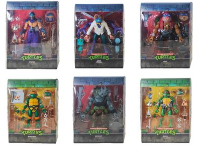 Teenage Mutant Ninja Turtles Super7 Ultimates Action Figures