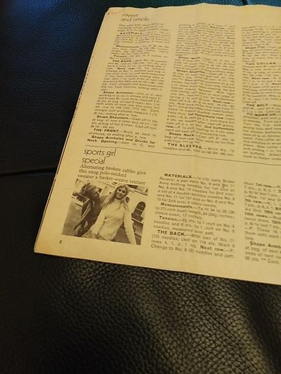 Vintage Woman's Own knitting booklet - price includes postage