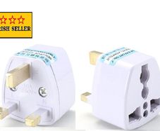 Au Eu Us To Irish Uk Ac Power Plug Adapter