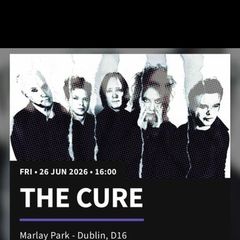 The Cure Tickets Wheelchair and assistant