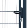2D Fence Gate (Single) Anthracite Grey 106 x 230 cm Image 4
