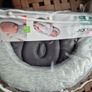 Babymoov Cosydream Newborn Cuddle Baby Nest/Support Lounger - Smokey (0-3 months) - Grey Image 5