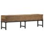 Bench 160 cm Solid Reclaimed Wood Image 6
