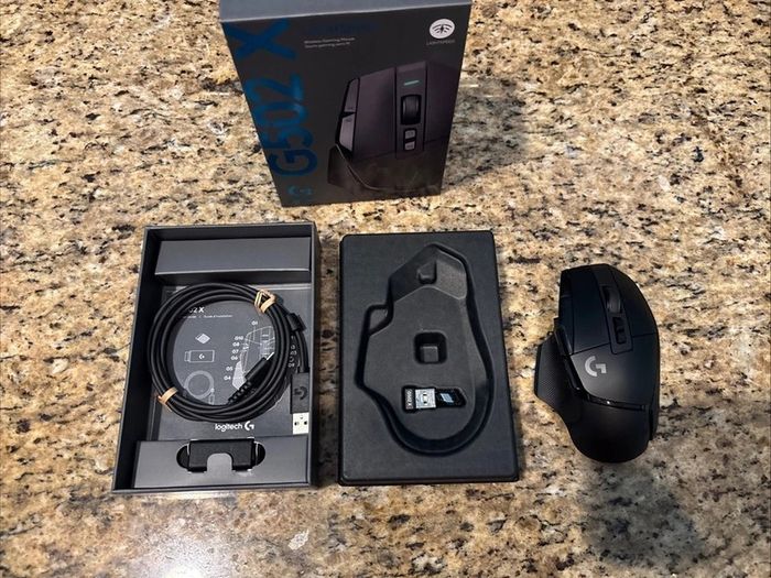 Logitech G502 X Plus LIGHTSPEED Wireless RGB Gaming Mouse Black